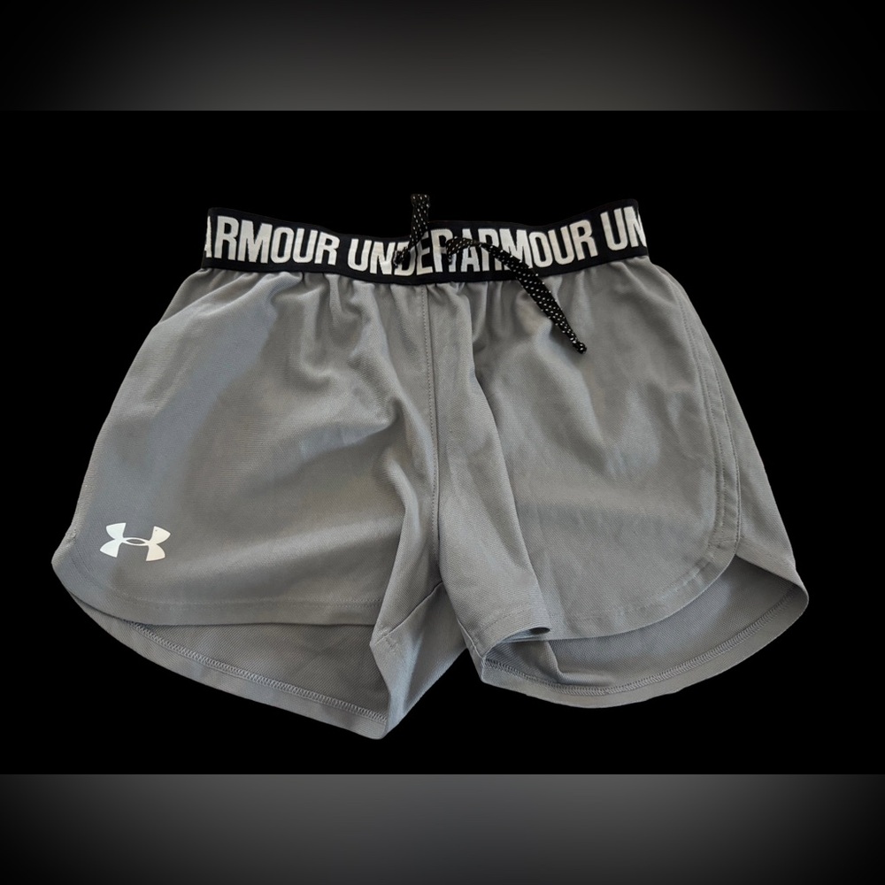 Under Armour Girl’s Athletic Gray Shorts